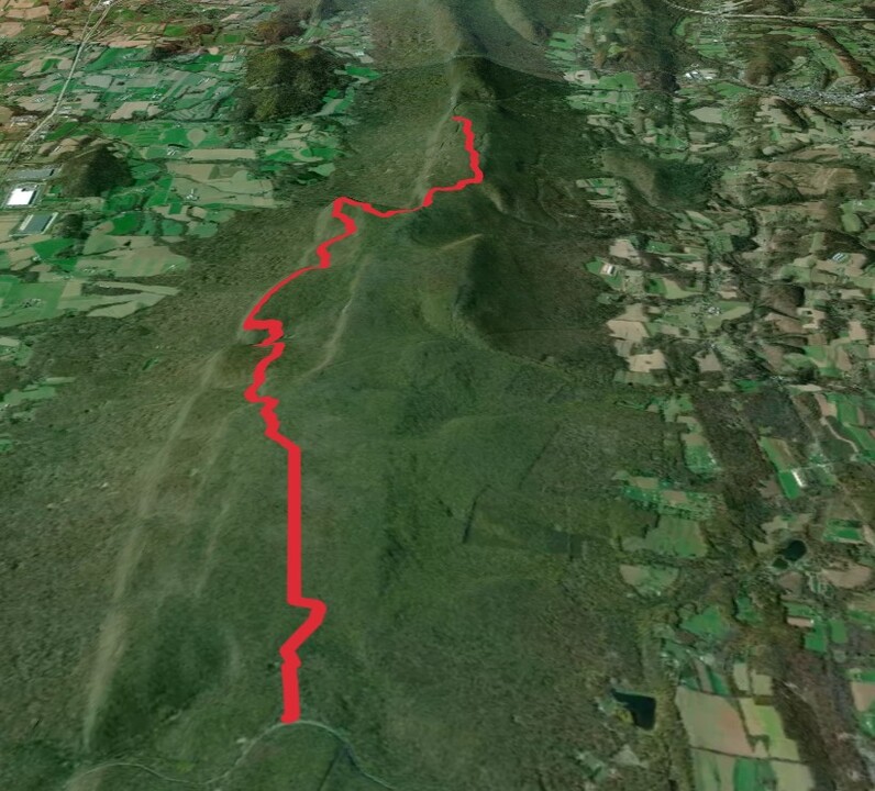 Appalachian National Scenic Trail from Applebee Shelter