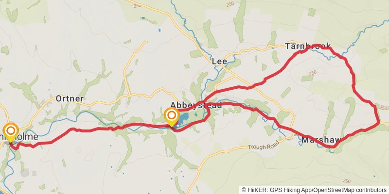 Wyre Way stage 4 Map