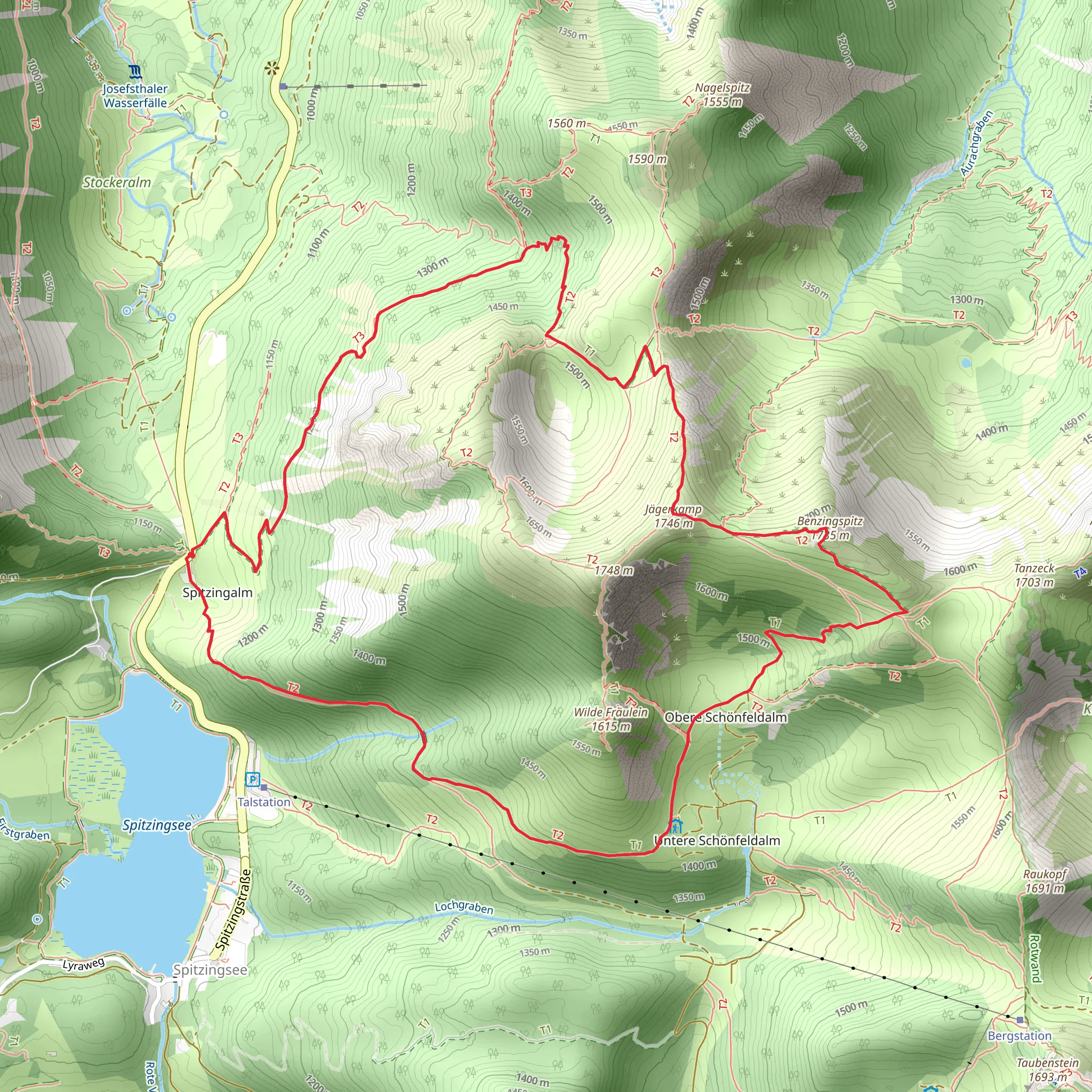 Jaegerkamp, Benzingspiltz via Alpina Purple mobile static map