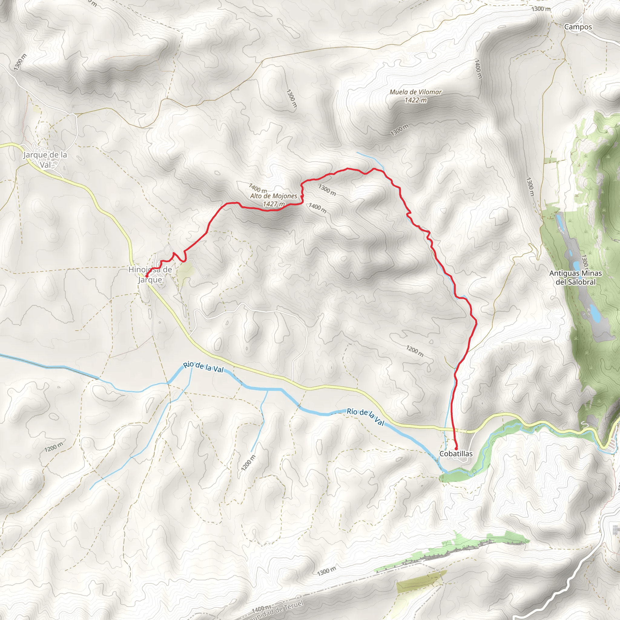 Jarque Hinojosa - Cobatillas PR TE 107b mobile static map