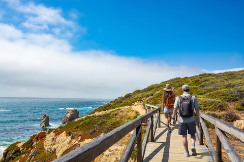 An image depicting the trail Doud Peak via Soberanes Canyon Trail and its surrounding area.