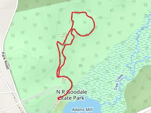 N R Goodale State Park Loop