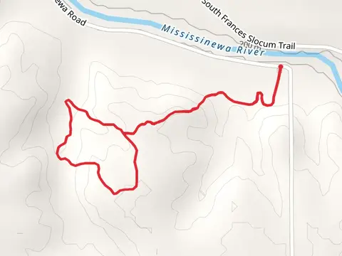 Acres Miami County Preserve Loop from Mississinewa Road