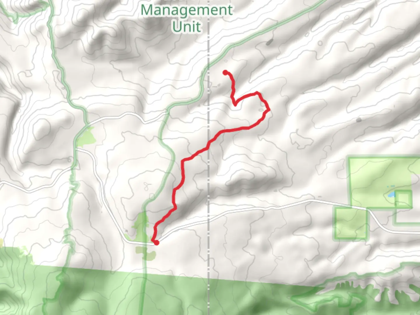 An image depicting the trail Bottle Prairie Trail and its surrounding area.
