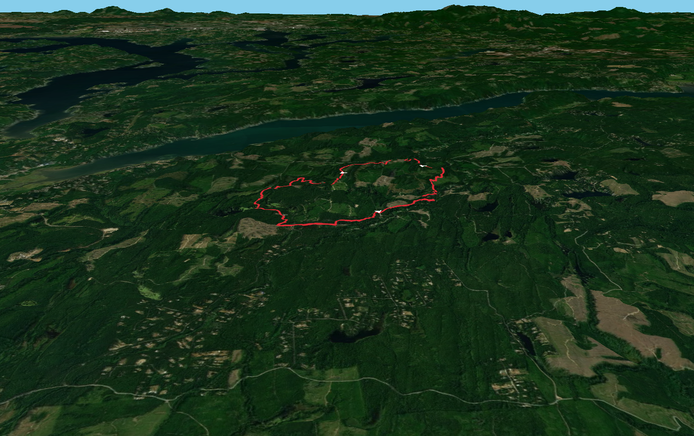 Tahuya River Loop Trail - Oak Patch Lake