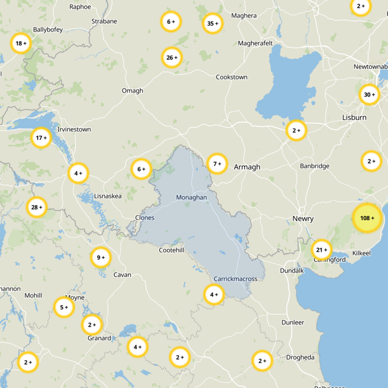 County Monaghan Static Map