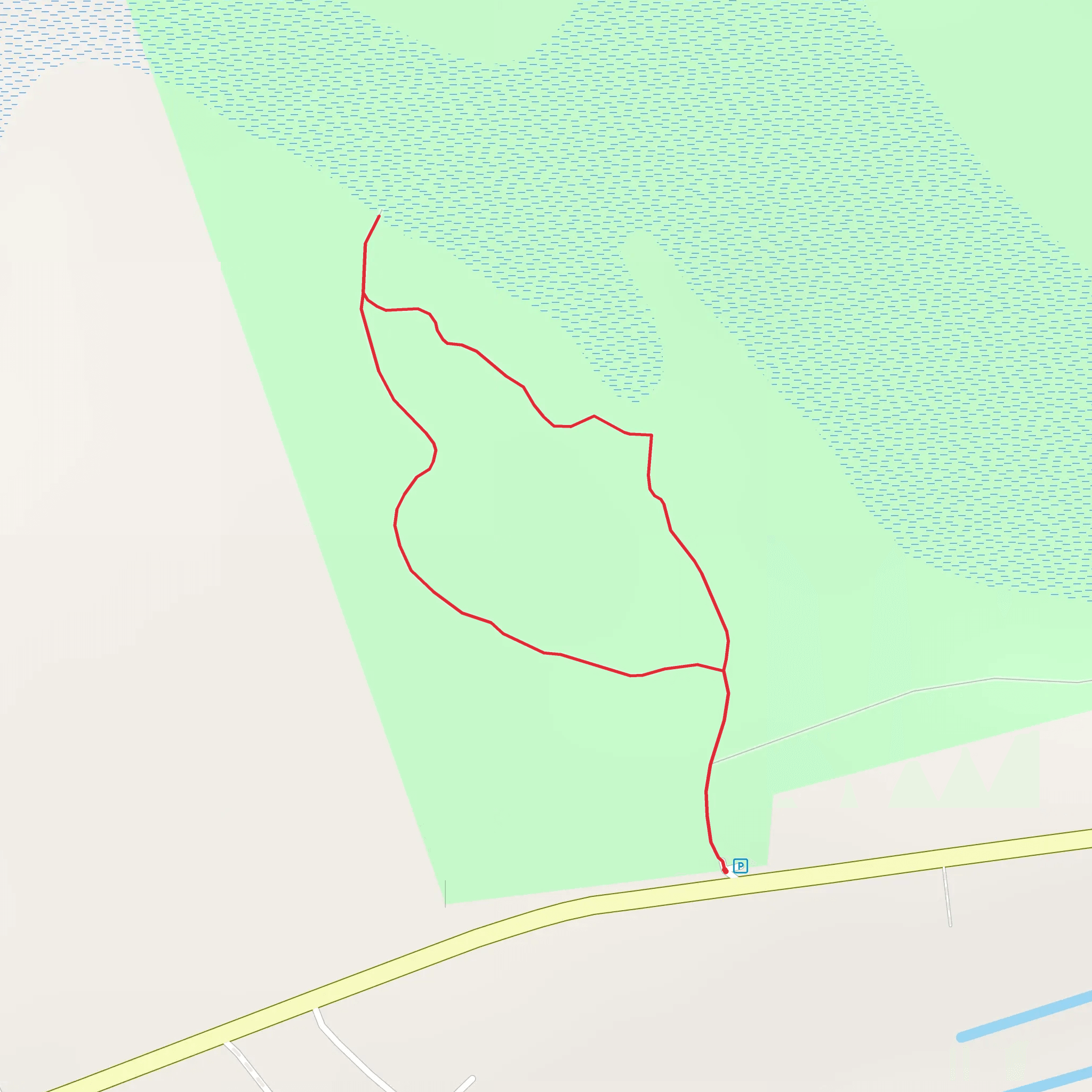 Dungannon Plantation Heritage Preserve Loop mobile static map