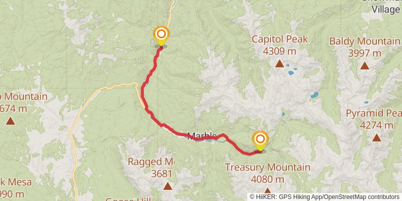 American Discovery Trail North Route stage 248 Map