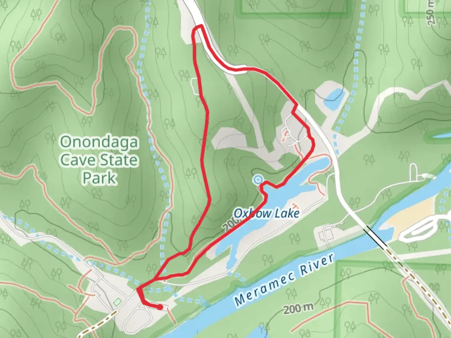 An image depicting the trail Blue Heron Loop Trail and its surrounding area.