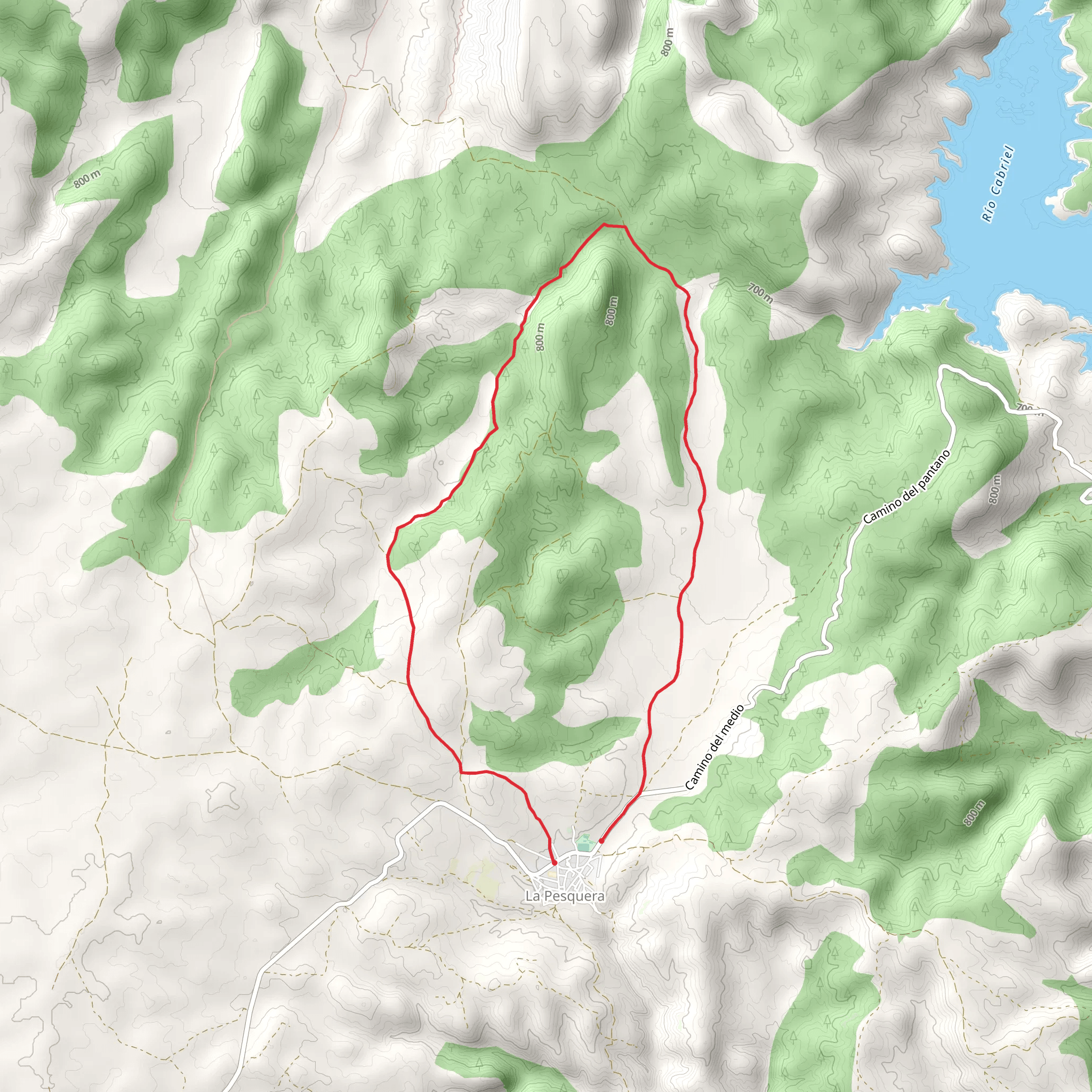 El Manco Trail PR CU 58 mobile static map