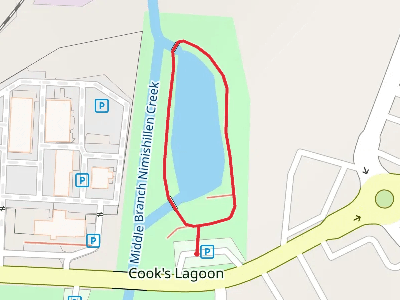 Cook's Lagoon Park Loop
