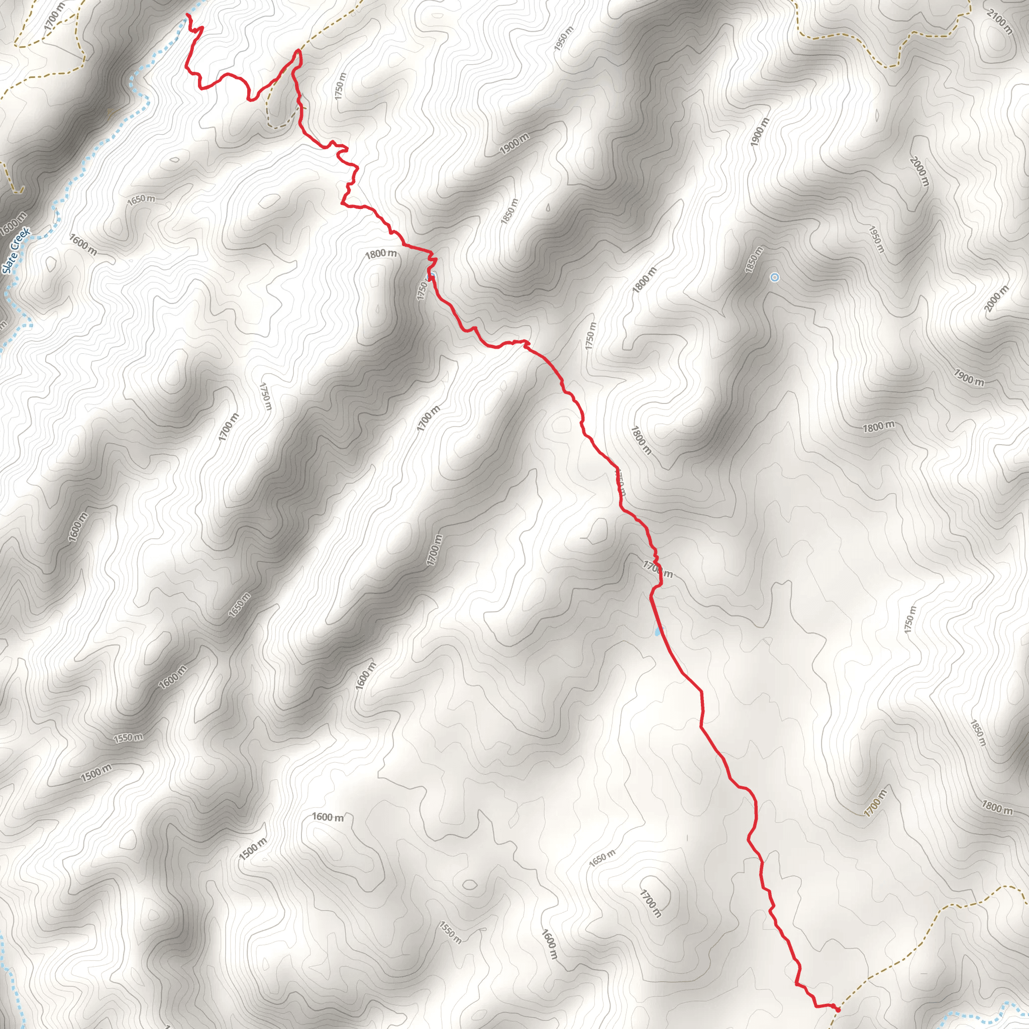 Golden Eagle Trail mobile static map