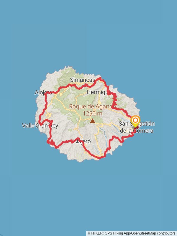 GR 132 mobile static map