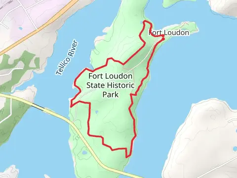 Fort Loudon State Historic Park Loop
