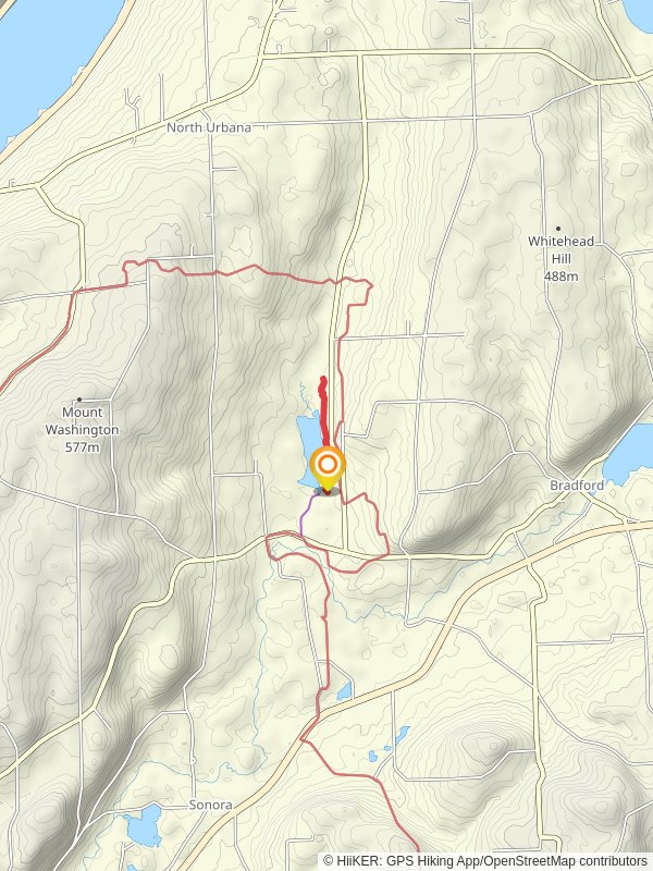 Birdseye Hollow Park mobile static map