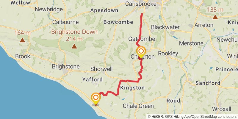 Shepherds Trail stage 2 Map