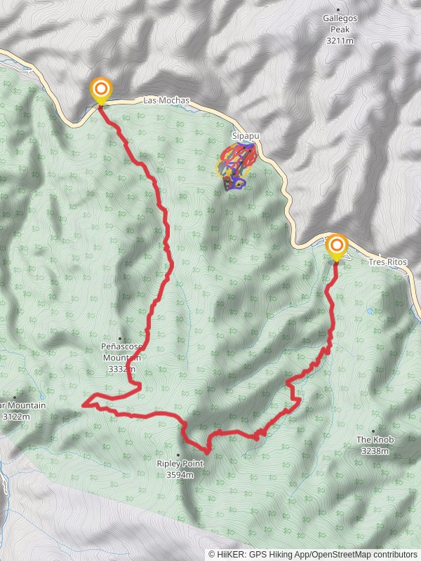 Penascoso Mountain and Ripley