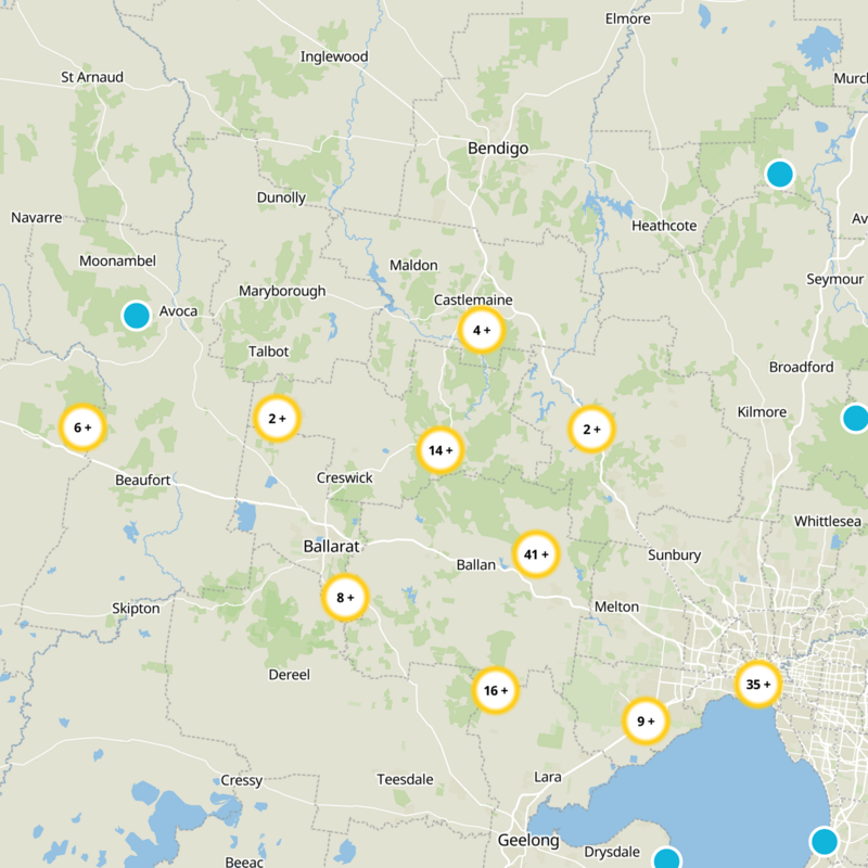 Daylesford Static Map