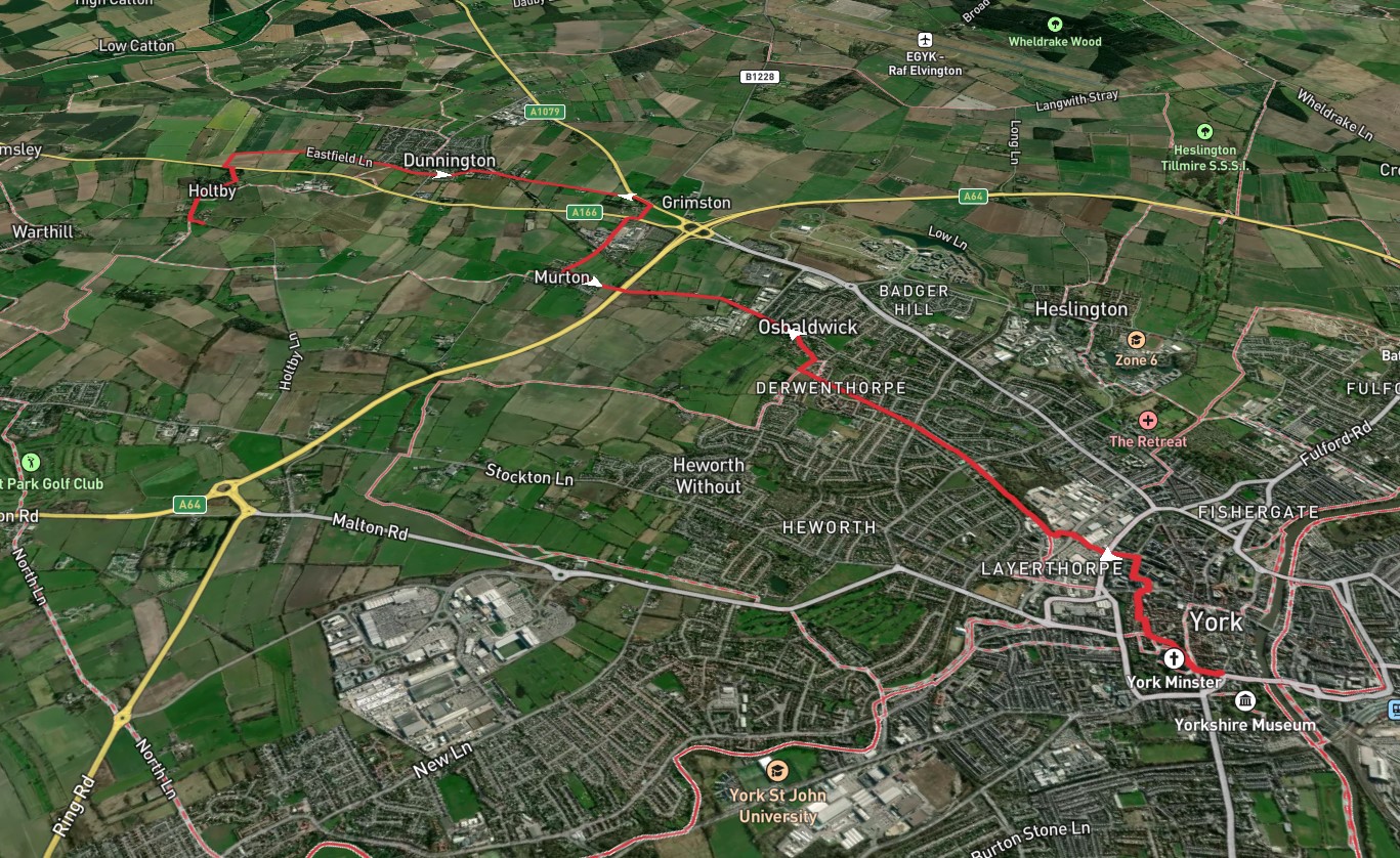 York to Holtby Walk