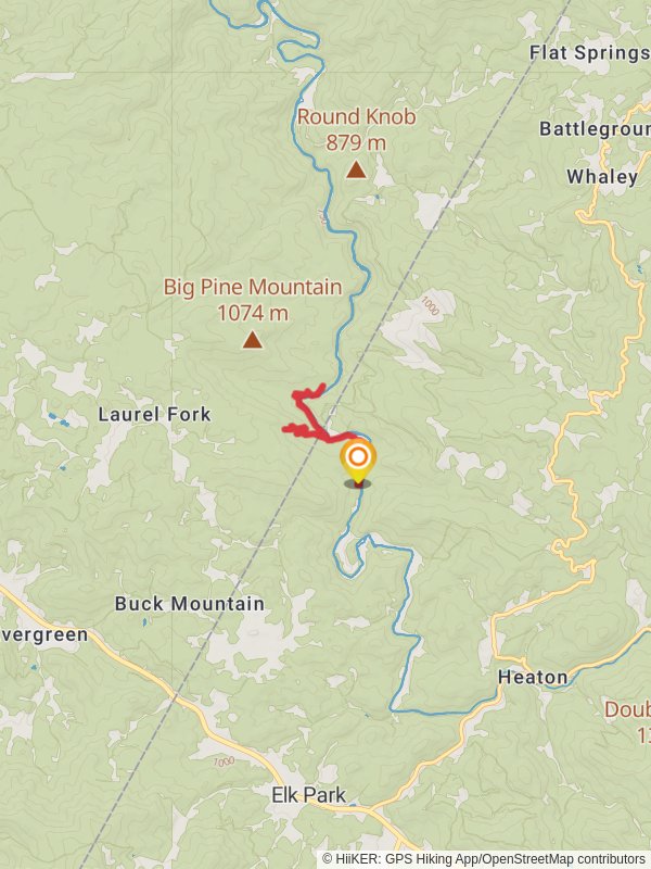 Elk River and Falls - Appalachian Trail