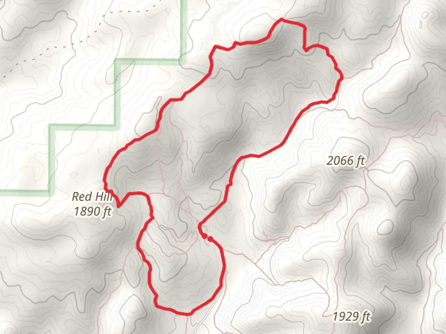 An image depicting the trail Deer Canyon and Geo Loop Trail and its surrounding area.