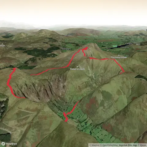 Aran Fawddwy and Glasgwm Circular