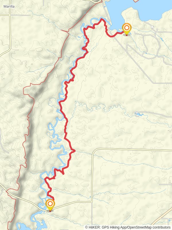 Manistee River Trail - North Coates Highway