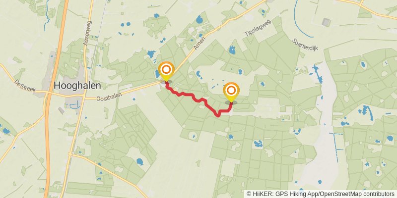 Westerborkpad alt 5 Map