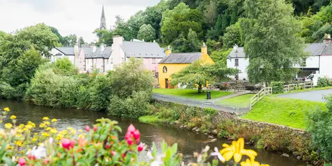 An image depicting the trail Avoca Red Kite Loop and its surrounding area.