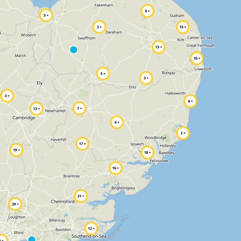 Mid Suffolk Static Map