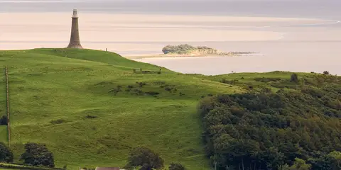 An image depicting the trail Way of the Roses and its surrounding area.