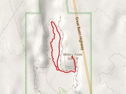 Juniper Draw Loop Trail via Millers Point