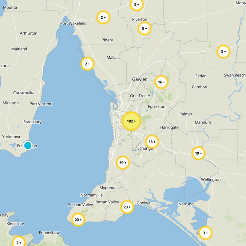 Adelaide City Static Map