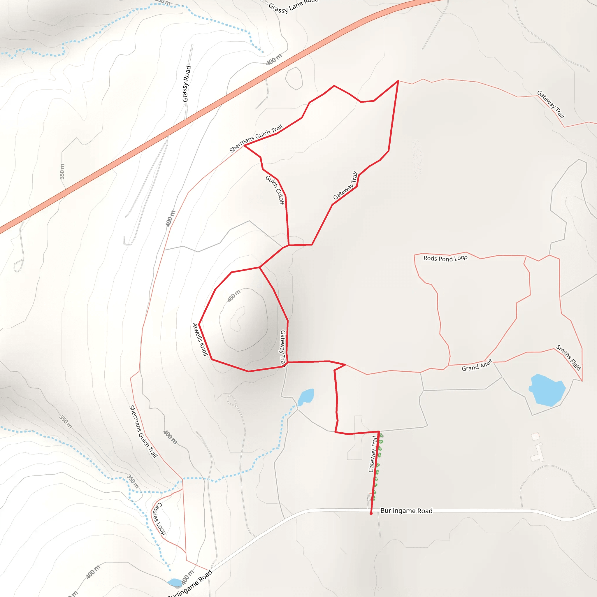 Cazenovia Preservation Foundation Loop mobile static map