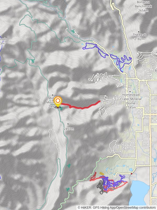 Sids Canyon Trail Out and Back