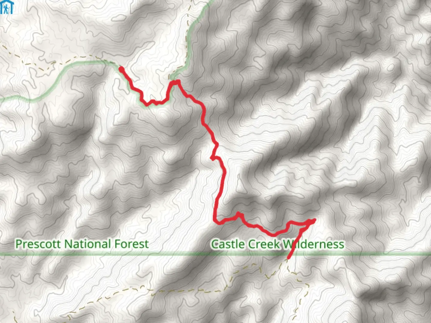 An image depicting the trail Willow Creek Trail and its surrounding area.