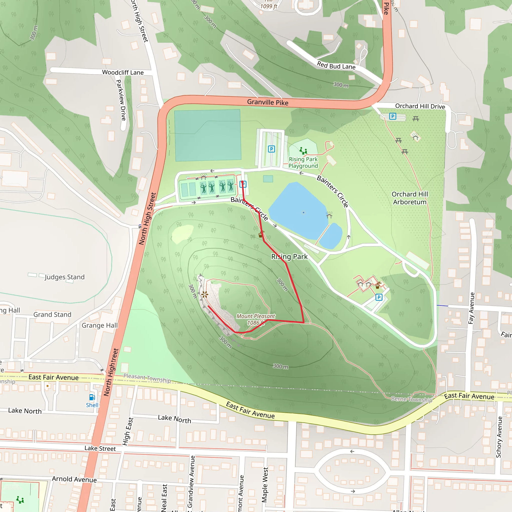 Mount Pleasant mobile static map