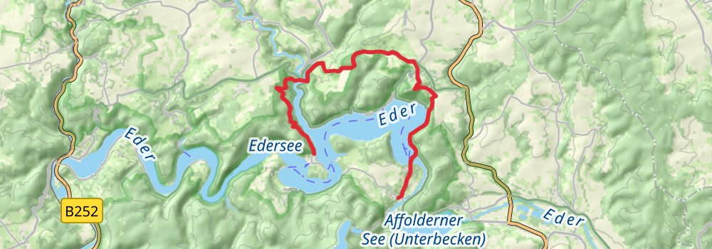 Kellerwaldsteig stage 3 Map