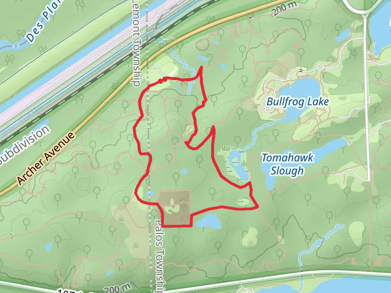 Palos Orange Unpaved Loop Trail