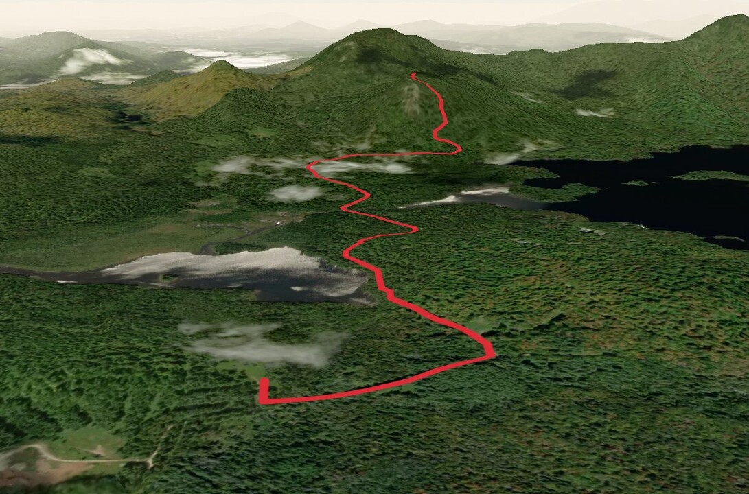 Mud Pond Mountain via Mud Pond