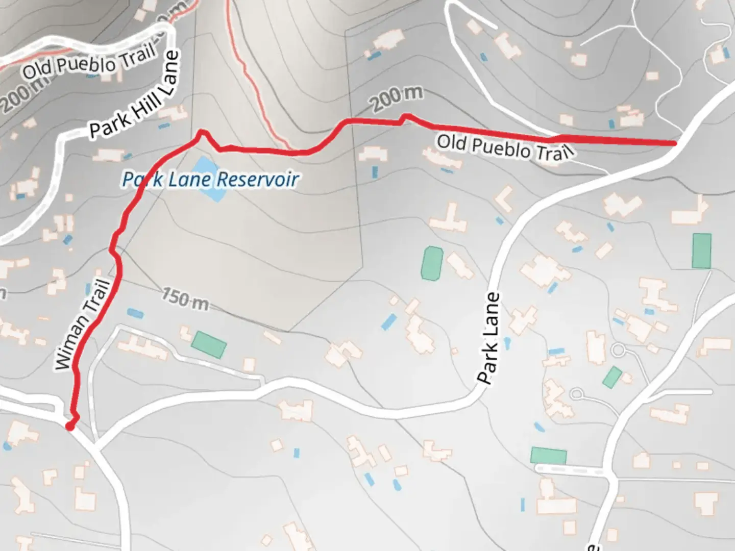 An image depicting the trail Wiman Trail and its surrounding area.