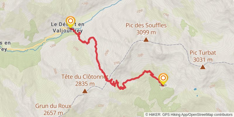 HexaTrek stage 127 Map