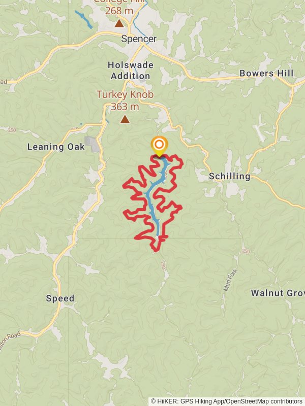 Charles Fork Lake Loop
