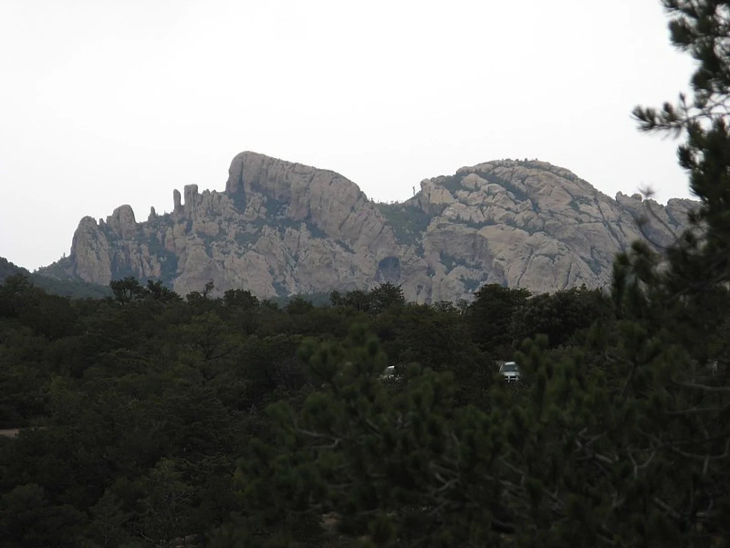 An image depicting the trail Emigrant Canyon Trail and its surrounding area.