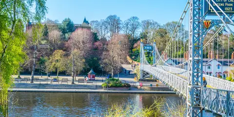 An image depicting the trail Baker Way and its surrounding area.
