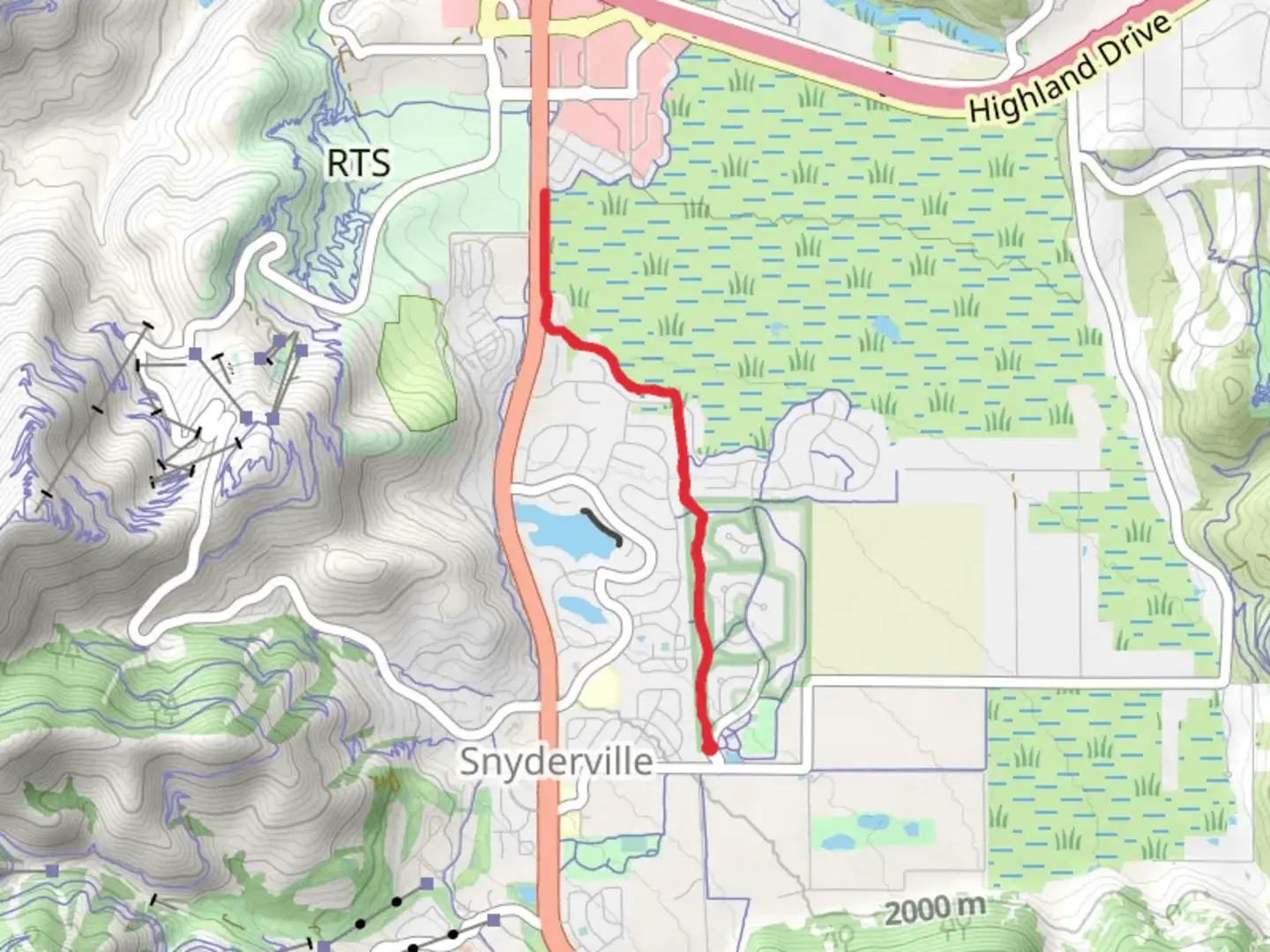 An image depicting the trail East 224 Trail and its surrounding area.