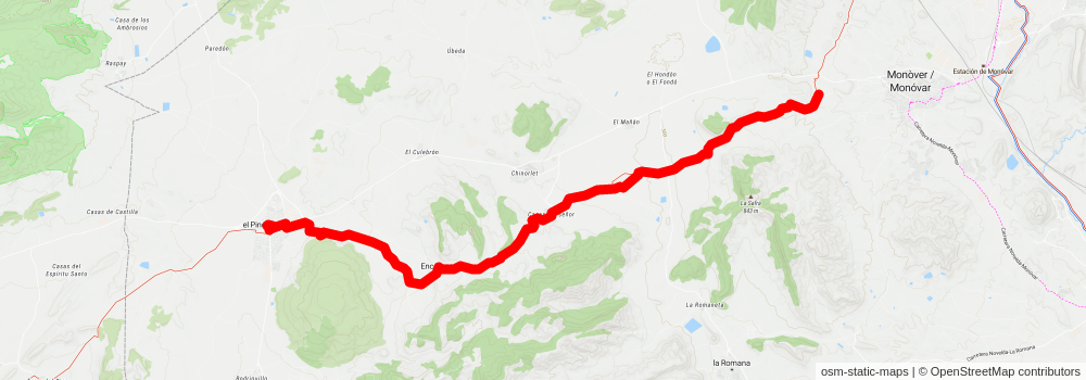 GR 7 - Andalucia stage 2 Map