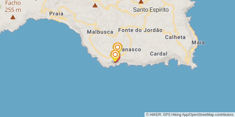 Great Route of Santa Maria spur 1 Map