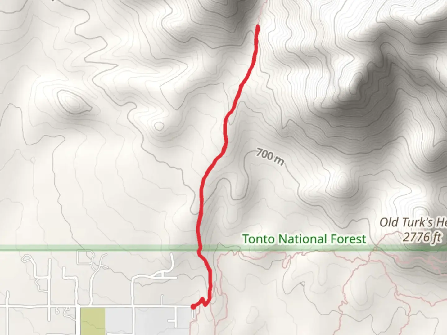 An image depicting the trail East Cloudview Avenue and its surrounding area.