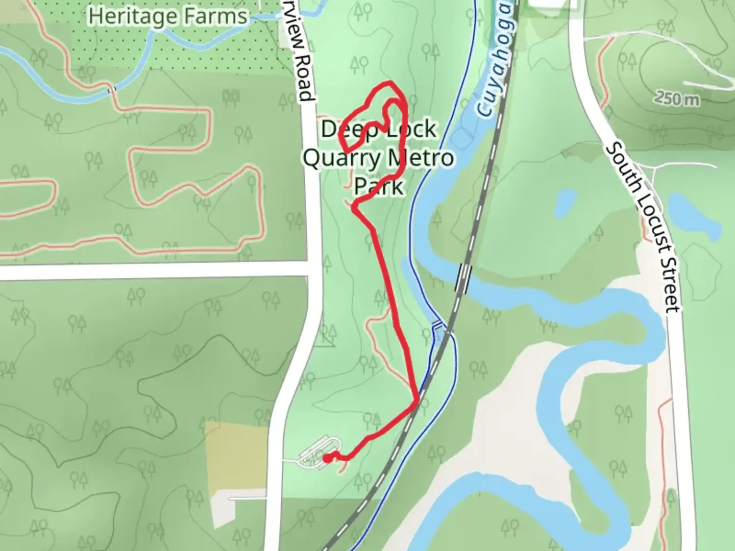 An image depicting the trail Quarry Trail and its surrounding area.